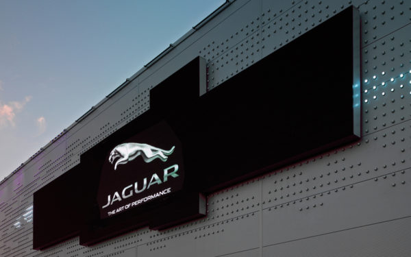 Wash Design create public art piece for Jaguar Land Rover